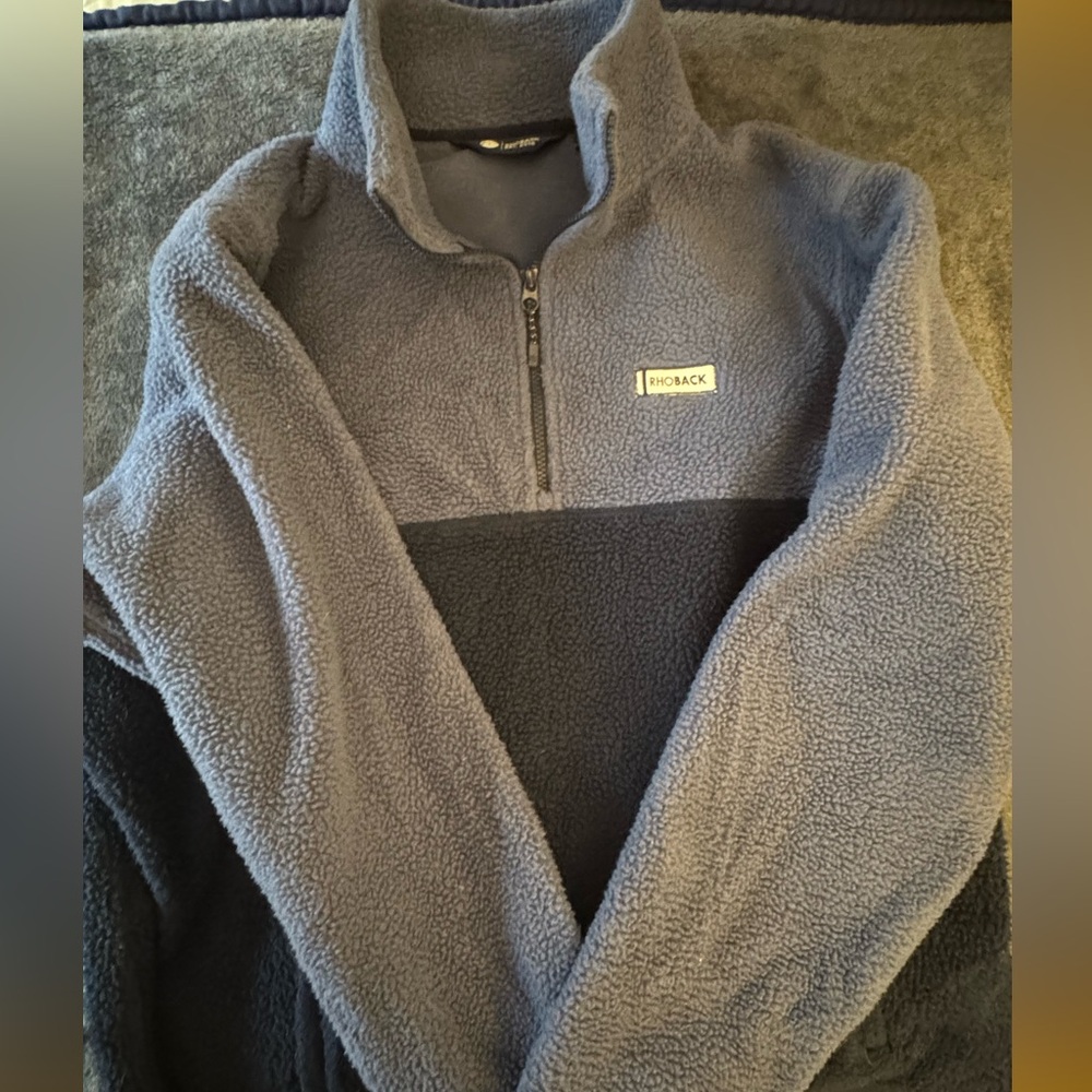 Rhoback Summit Fleece - Slate Blue/Fleet Navy Large